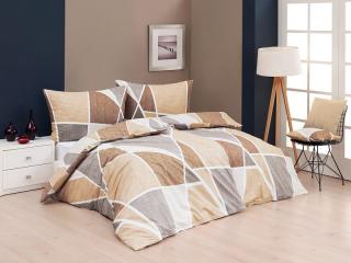 Krepové posteľné obliečky Twist Matějovský Materiál: KREP DE LUXE, Rozmer: 2x70x90/1x210x220cm