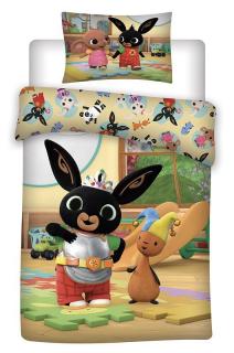 Obliečky do postieľky Zajačik Bing 052 baby Disney Materiál: Hladká bavlna, Rozmer: 1x40x60/1x100x135cm