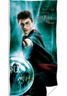 Osuška Harry Potter Iba jeden môže prežiť Materiál: 100% BAVLNA FROTE, Rozmer: 70x140cm