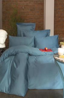 Saténové obliečky Simply Blue issimo Home Materiál: Bavlnený satén, Rozmer: 1x70x90/1x140x200cm