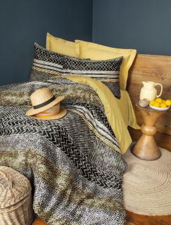 Saténové posteľné obliečky Afre issimo Home Materiál: Bavlnený satén, Rozmer: 1x70x90/1x140x200cm