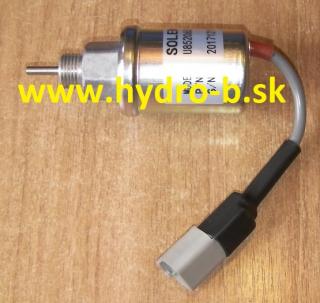 Elektromagnetický ventil vstrekovacieho čerpadla motora PERKINS, JCB 333/D9799  (185206450, U85206520, U85206451, U85206452, JCB 333/D9799, 716/30297, 716/30201)