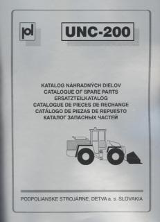 Katalóg ND UNC 200 + motor 8.vyd. 1990 (UNC 200)