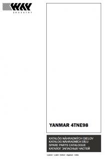 Katalóg ND YANMAR 4TNE98 vydanie I/2004 (YANMAR 4TNE98)
