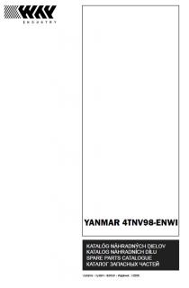 Katalóg ND YANMAR 4TNV98-ENWI, vydanie I/2008