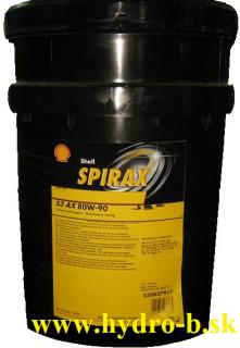 Napravovy olej 20L, SHELL SPIRAX S3 AX 80W90