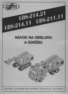 Návod UDS 214.1, 214.2, 211.1 + PZ + pásová verzia 3.vyd. 1996 (UDS 214.1, 214.2, 211.1)