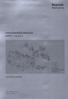 Opravárenská príručka A4VG - čerpadlá pojazdu slovenská (BOSCH REXROTH, 71 - 180 Séria 32)