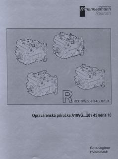 Opravárenská príručka hydromotorov REXROTH A10VG slovenská (REXROTH A10VG)