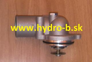 Termostat zabudovany, typ motora PERKINS Tier2 RE RG 02/203185 (JCB 02/202933, PERKINS 4133L502, 2485C041, 4133L508, MANITOU 704637, BOBCAT 6912012, MASSEY FERGUSON  4225297M1, 4225444M1, BEPCO 30/149-607)