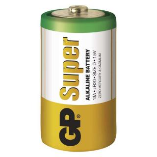 Alkalická batéria GP Super D B1341 (LR20)