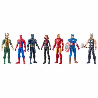 Hasbro Marvel sada figúrok 7 figúrok Titan Hero Series 30 cm