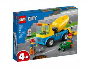 LEGO City 60325 Nákladiak s miešačkou na betón