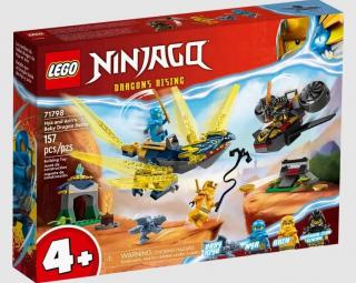 LEGO NINJAGO 71798 Nya a Arin - bitka na chrbte dračieho mláďaťa