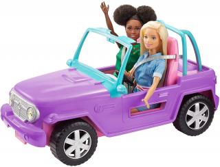 Mattel Terénne auto pre bábiky Barbie Jeep GMT46