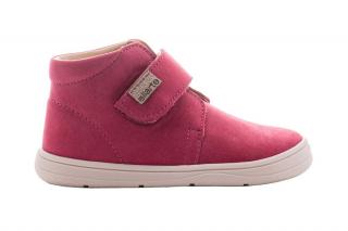 ellarte detské kožené barefoot tenisky PLANE B1 Fuchsia Veľkosť: 25