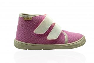 ellarte detské vegan barefoot tenisky ALLSTAR BELT BF 2 Light Pink Veľkosť: 30