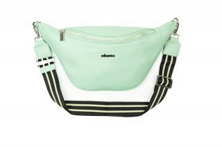 ellarte mint kožená crossbody ľadvinka B