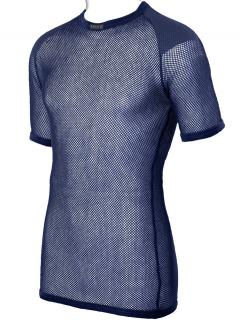 Tričko Brynje Super Thermo T-shirt s podšitými ramenami - modré M