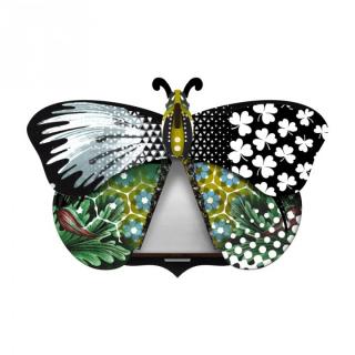 Aida motýľ, nástenná dekorácia s tajnou skrýšou alebo zrkadlo
