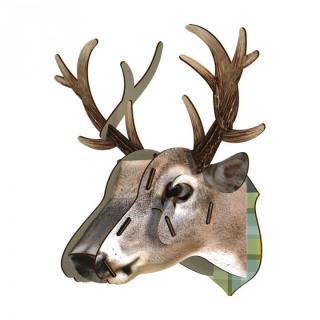 King Deer - ekologická trofej jeleňa na stenu - veľkosť L