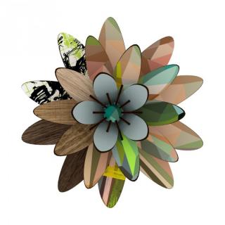 Northern Star - najkrajší dekoratívny kvet na stenu / stôl - veľkosť L