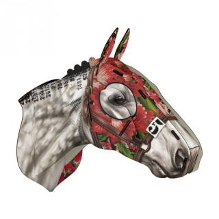 White Charmer - dekoratívna hlava koňa na stenu - veľkosť S