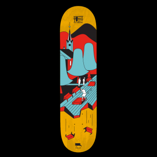 Skateboard Hoity-Toity X Peškalife Veľkosť: 8,125