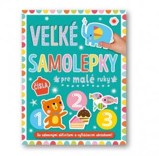 Velké samolepky pre malé ruky Čísla