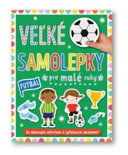 Velké samolepky pre malé ruky Futbal