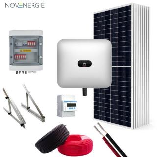 Solárny systém 10kWp, 3 fázový - zostava komponentov (Solárny systém 10kWp - potrebné komponenty pre inštaláciu solárneho systému)
