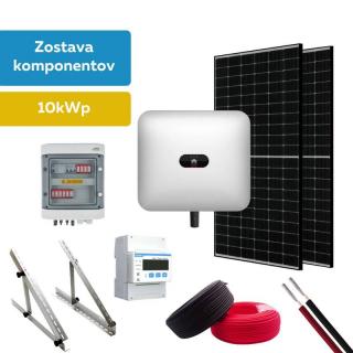 Solárny systém 10kWp, 3 fázový - zostava komponentov