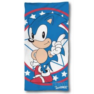 Bavlnená osuška Ježko Sonic 01 70x140 cm 100% Bavlna