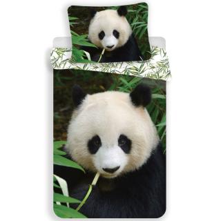 Bavlnené obliečky Panda 01 140x200 70x90 cm 100% Bavlna Jerry Fabrics