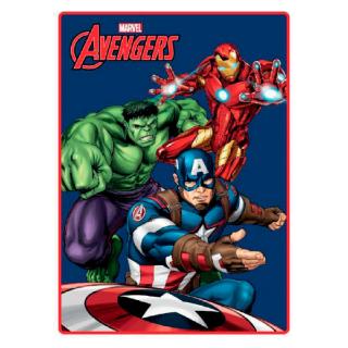 Detská deka Avengers 05 100x140 cm 100% Polyester Faro