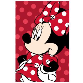 Detská deka Minnie Mouse 03 100x150 cm Fleece Jerry Fabrics
