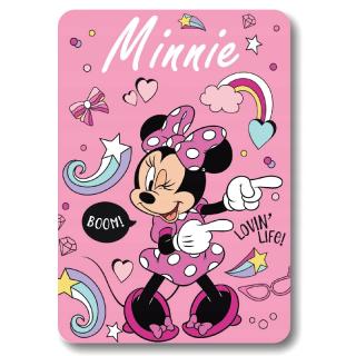 Detská deka Minnie Mouse 04 100x140 cm 100% Polyester Faro