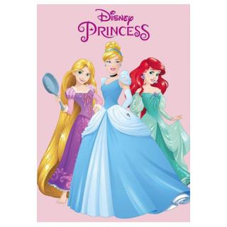 Detská deka Princezné Disney 03 100x140 cm 100% Polyester