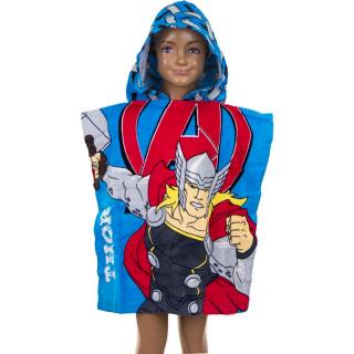 Detské pončo Avengers Thor 02 50x100 cm 100% Bavlna SUN CITY