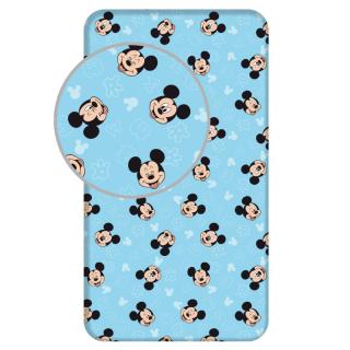 Detské prestieradlo Mickey Mouse 05 90x200 cm 100% bavlna