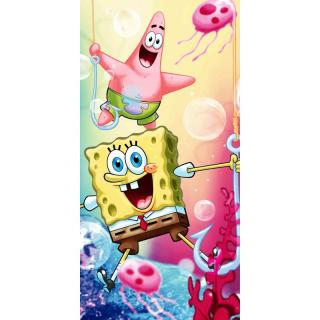 Froté osuška Sponge Bob 02 70x140 cm 100% Bavlna