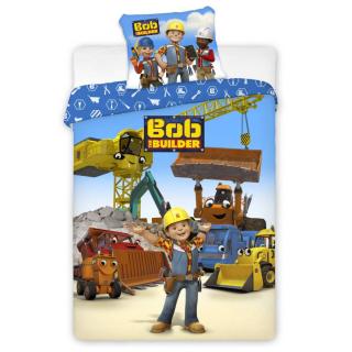 Obliečky do postieľky Bob staviteľ 02 100x135 40x60 cm 100% Bavlna