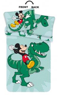 Obliečky do postieľky Mickey Mouse 03 100x135 40x60 cm 100% Bavlna Jerry Fabrics