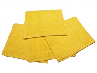 Detský uterák pre materské školy - Žltý