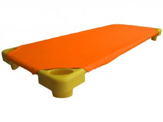 Oranžové froté plachta na ležadlá Rozměr: 60 x 120 cm