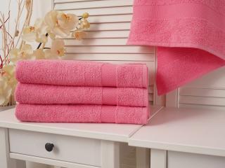 Bavlnený froté uterák 50x100 Adria - Svetlo ružový