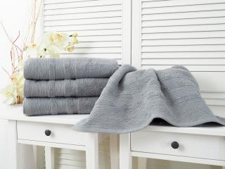 Bavlnený froté uterák 50x100 Luxury - Grey