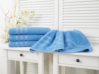 Bavlnený froté uterák Standard - Blue Rozměr: 30 x 50