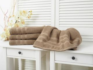 Bavlnený froté uterák Standard - Brown Rozměr: 30 x 50