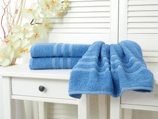 Bavlnený froté uterák Standard - Dark blue Rozměr: 30 x 50